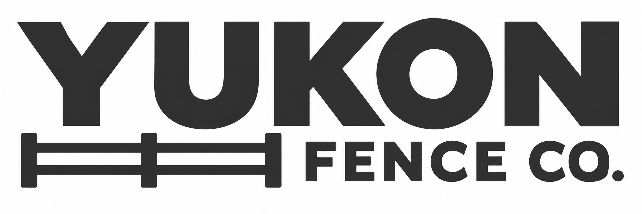 Yukon Fence Co. — custom name graphic